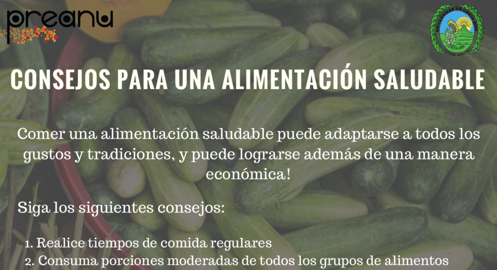 Consejos para una alimentación Saludable