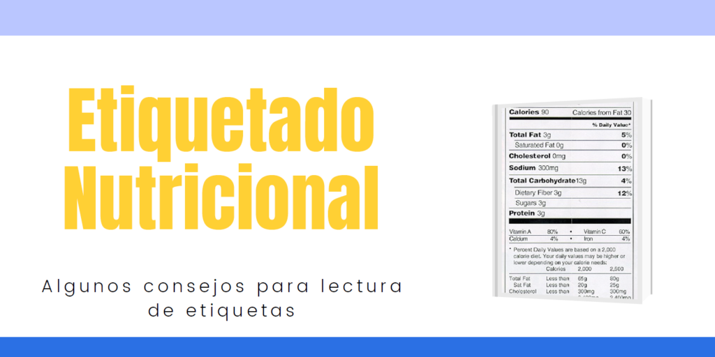 etiquetado nutricional